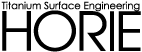 Titanium Surface Engineering Horie company logo